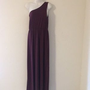 Dots womens one shoulder dress size large